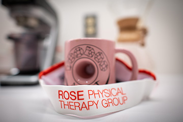 rose physical therapy visor - coffee - washington dc - back