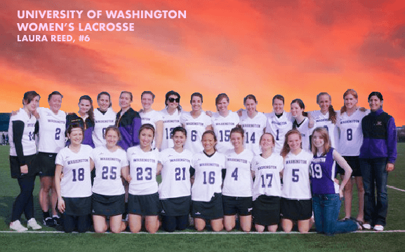 Laura Reed Washington Huskies Lacrosse Womens lax Team