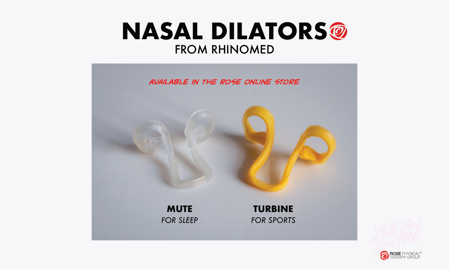 Rhinomed Turbine Nasal Dilator for Athletic Breathing