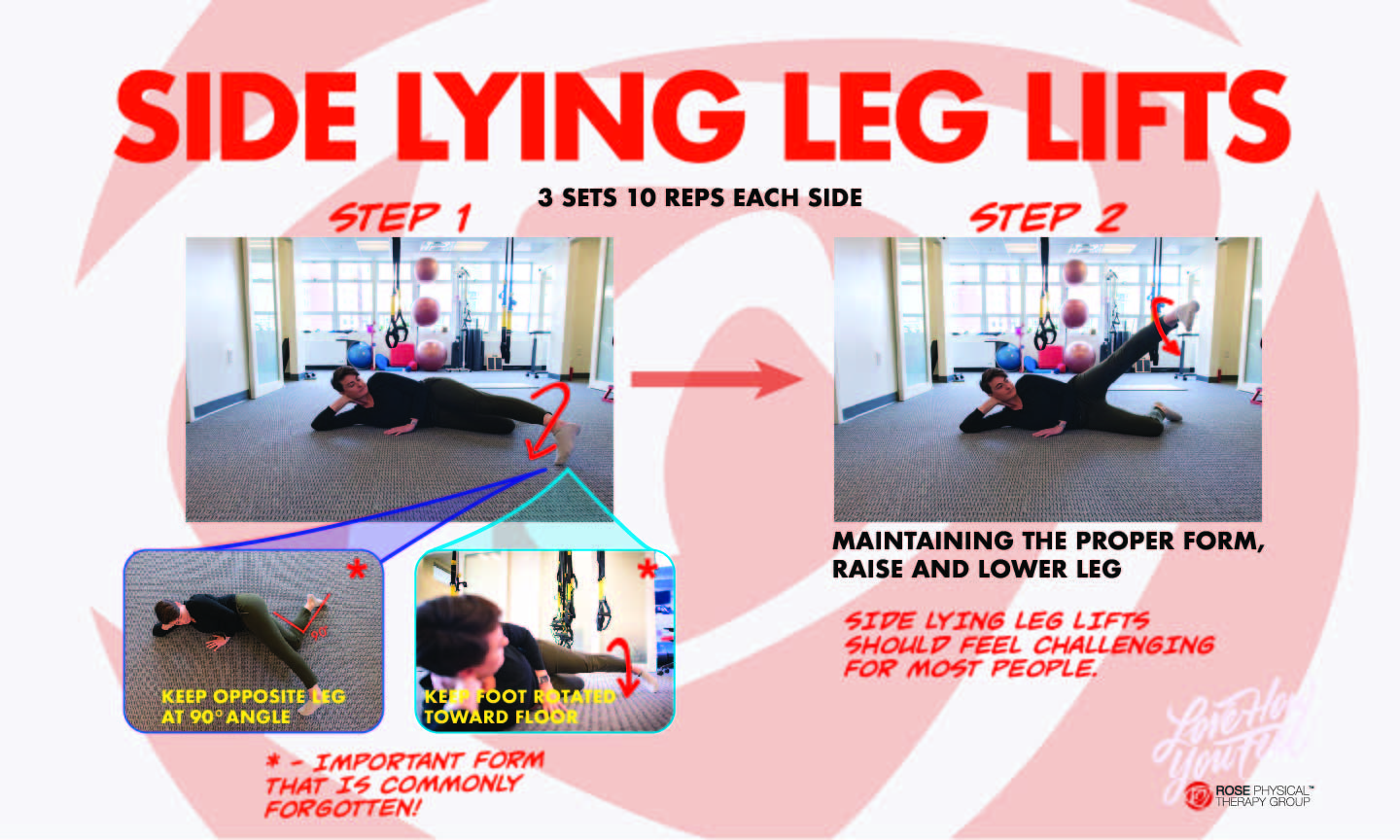 side lying lateral leg lift physical therapy