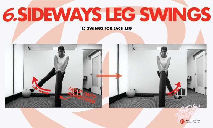 sideways leg swings