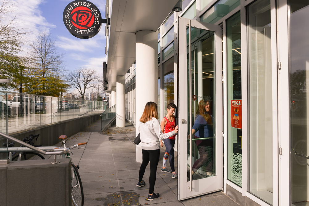 yoga entry rose physical therapy in capitol riverfront washington dc